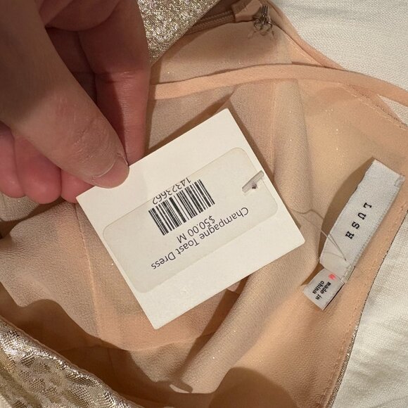 Champagne cocktail mini dress - Picture 4 of 4